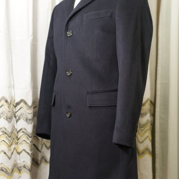NWT J.Crew - Ludlow Coat in Wool-Cashmere (Navy) - Picture 3 of 11